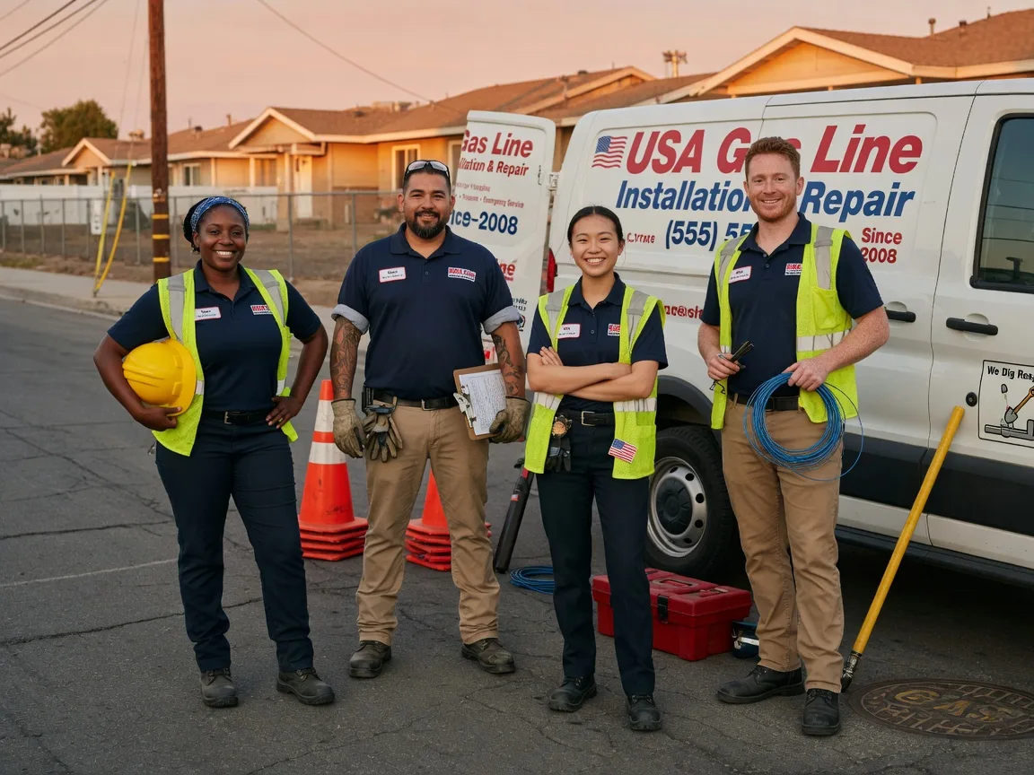 Gas Line Installation company in Redding, CA